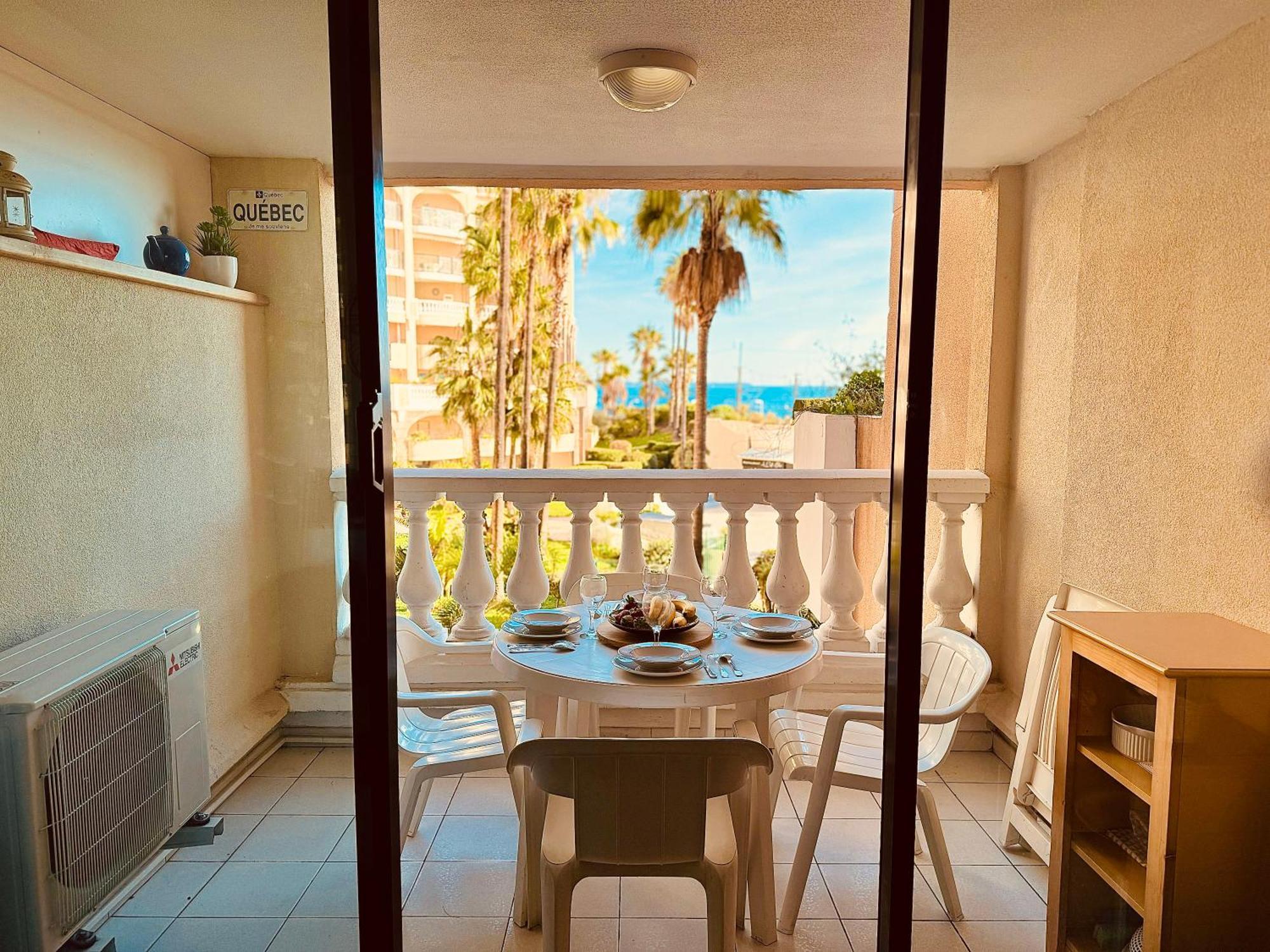 Appartamento Le Palm Azur - Vue Sur Les Iles De Lerins Cannes